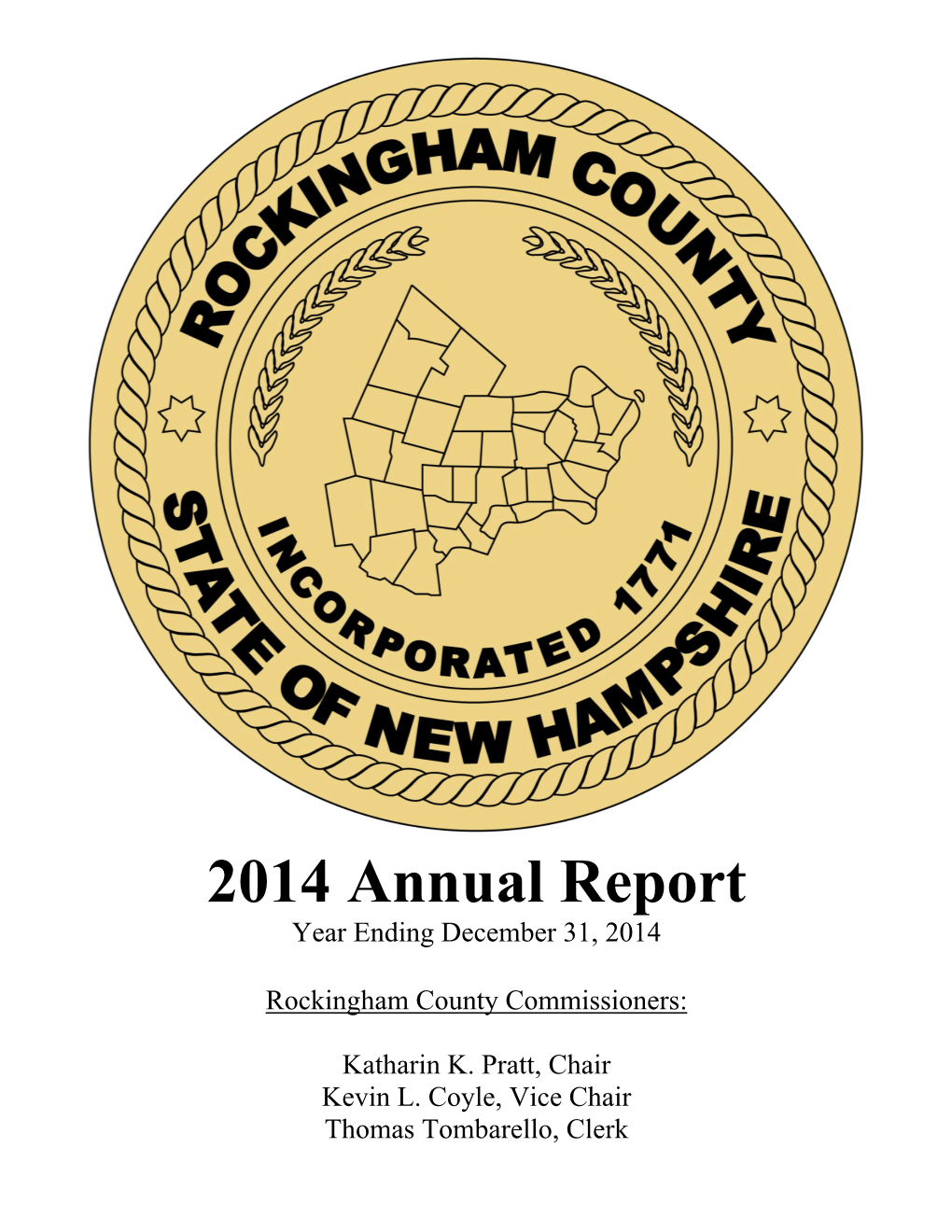 2014 Annual Report Year Ending December 31, 2014