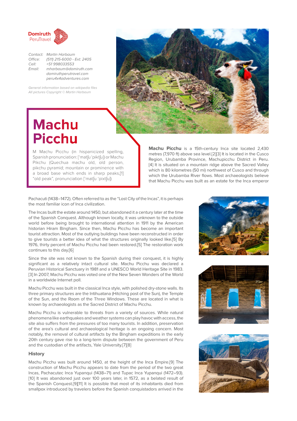 Machu Picchu