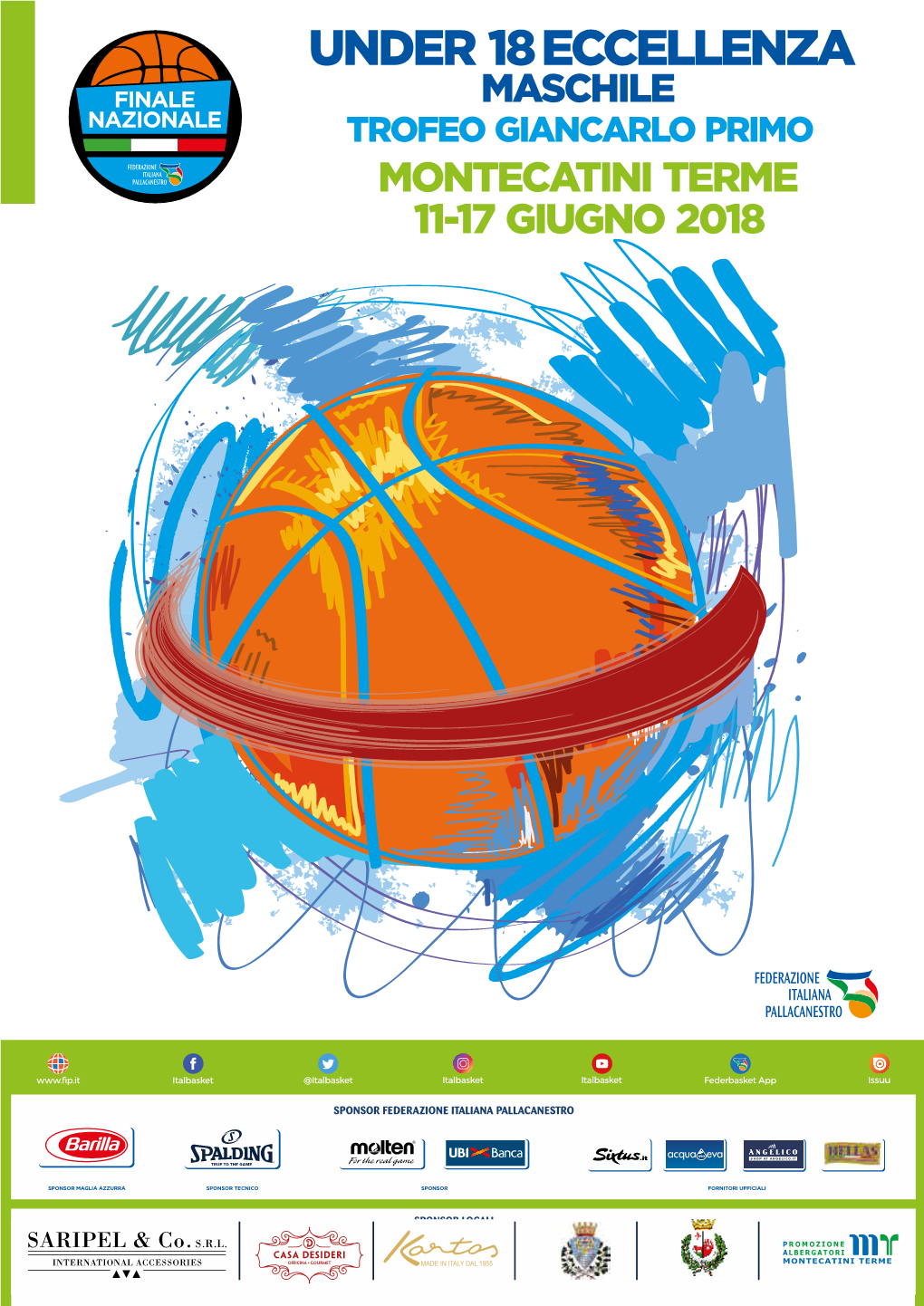 Under 18 Eccellenza Maschile Trofeo Giancarlo Primo Montecatini Terme 11-17 Giugno 2018