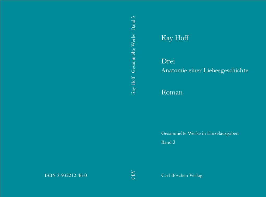 Kay Hoff Drei Roman