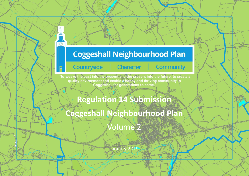 Coggeshall Neighbourhood Plan Volume 2