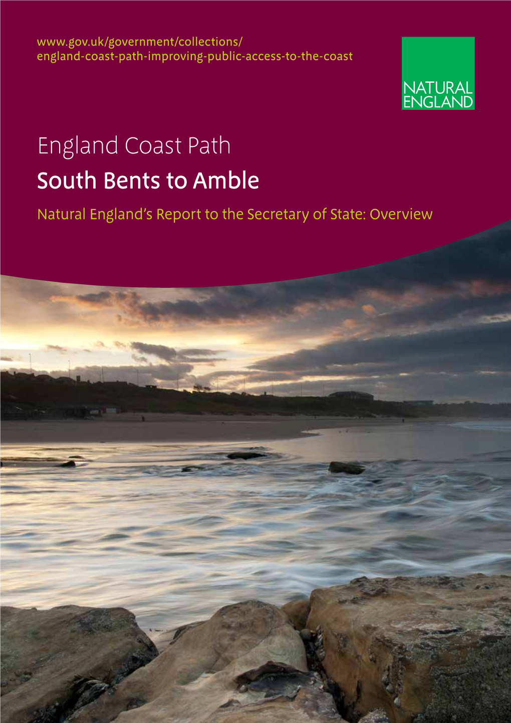 England Coast Path South Bents to Amble