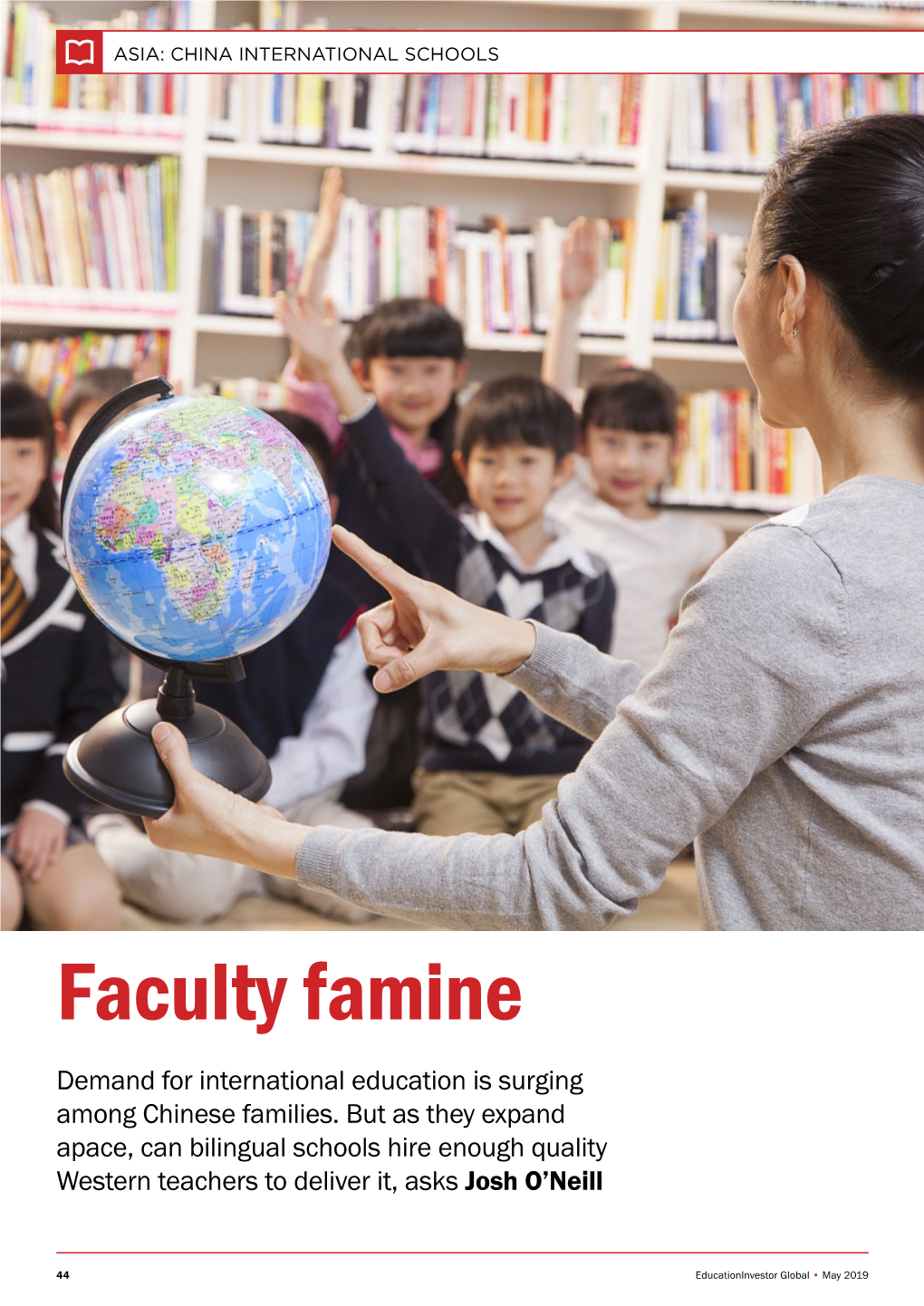 Faculty Famine Demand for International Education Is Surging Among Chinese Families