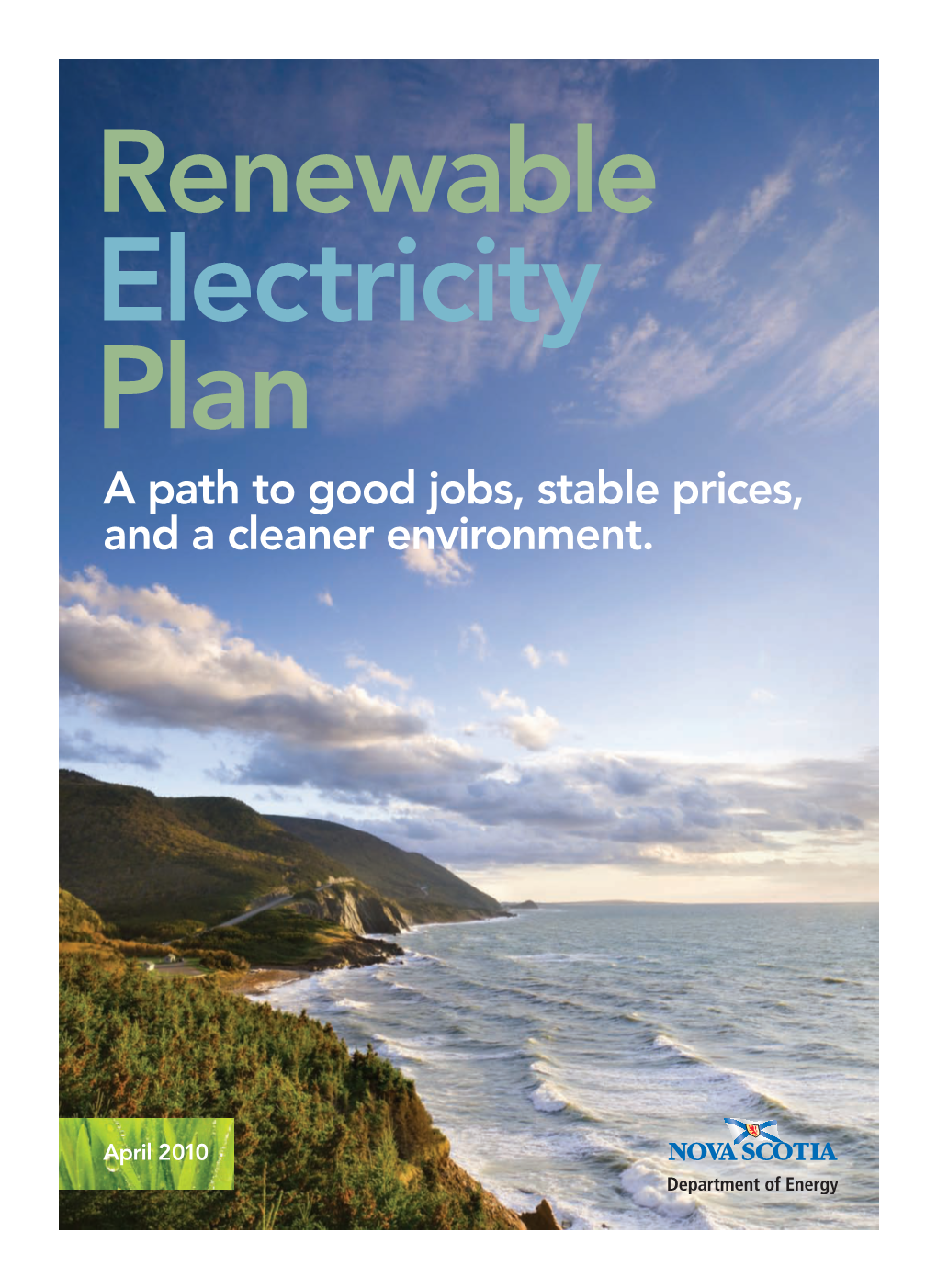 Renewable Electricity Plan a Path to Good Jobs, Stable Prices, and a Cleaner Environment