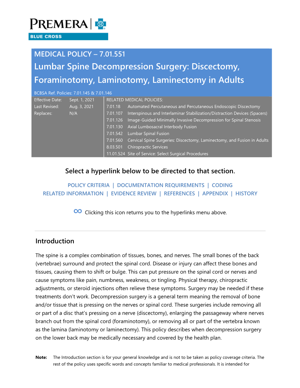 Lumbar Spine Decompression Surgery: Discectomy, Foraminotomy, Laminotomy, Laminectomy in Adults