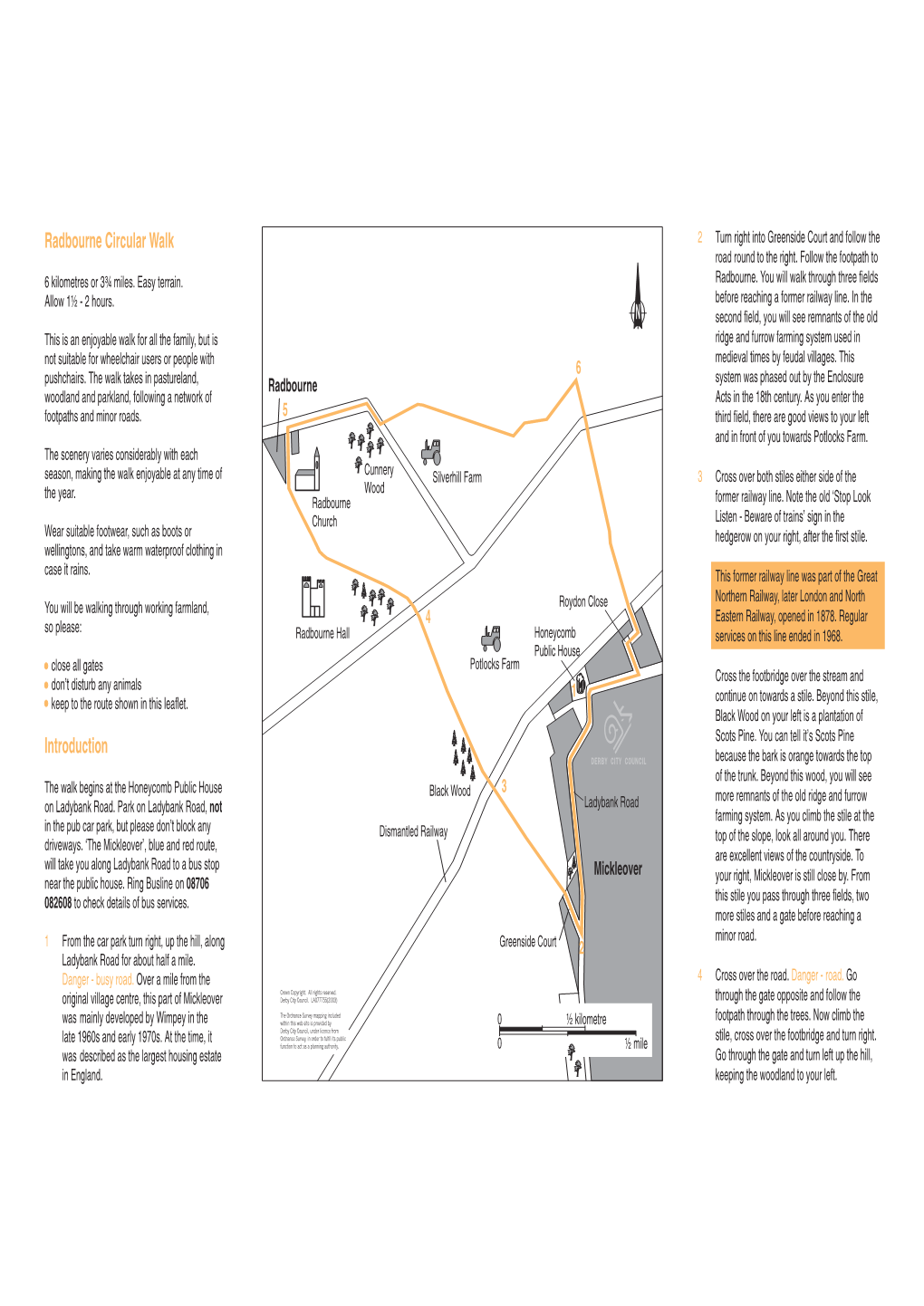 Radbourne Circular Walk Introduction