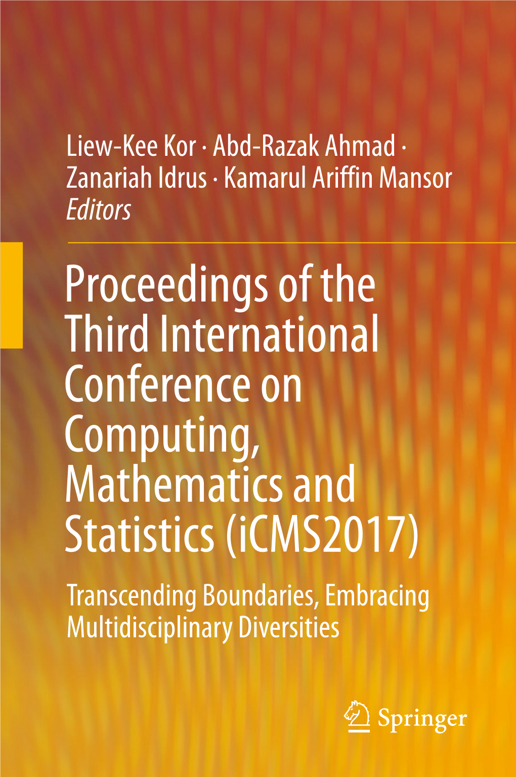 Proceedings of the Third International Conference on Computing