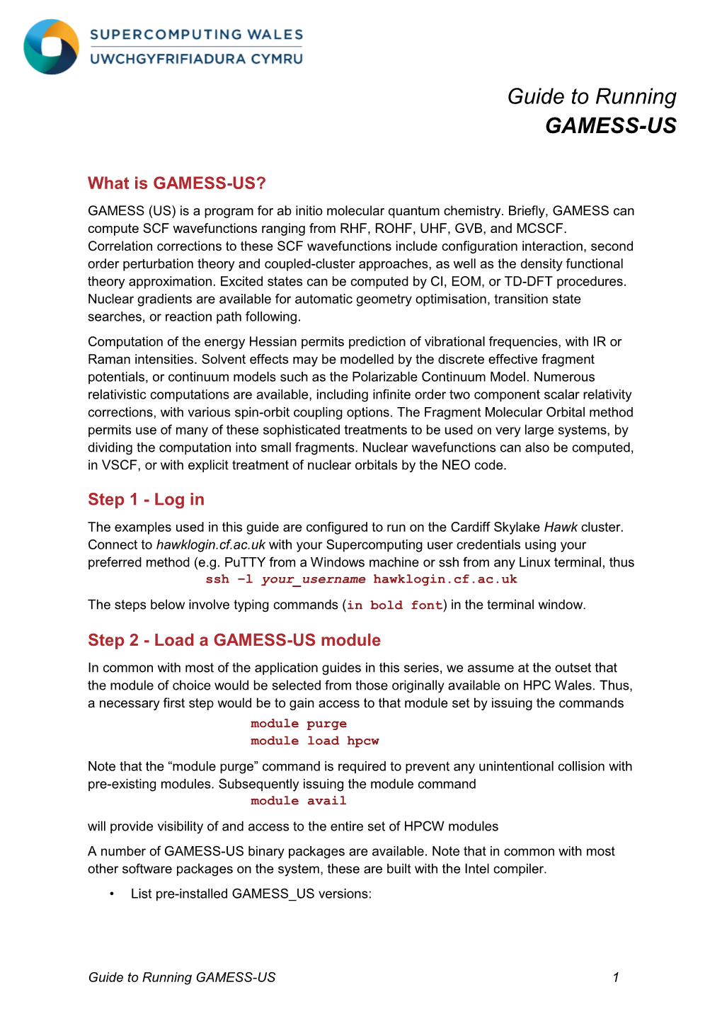 GAMESS (US) Is a Program for Ab Initio Molecular Quantum Chemistry