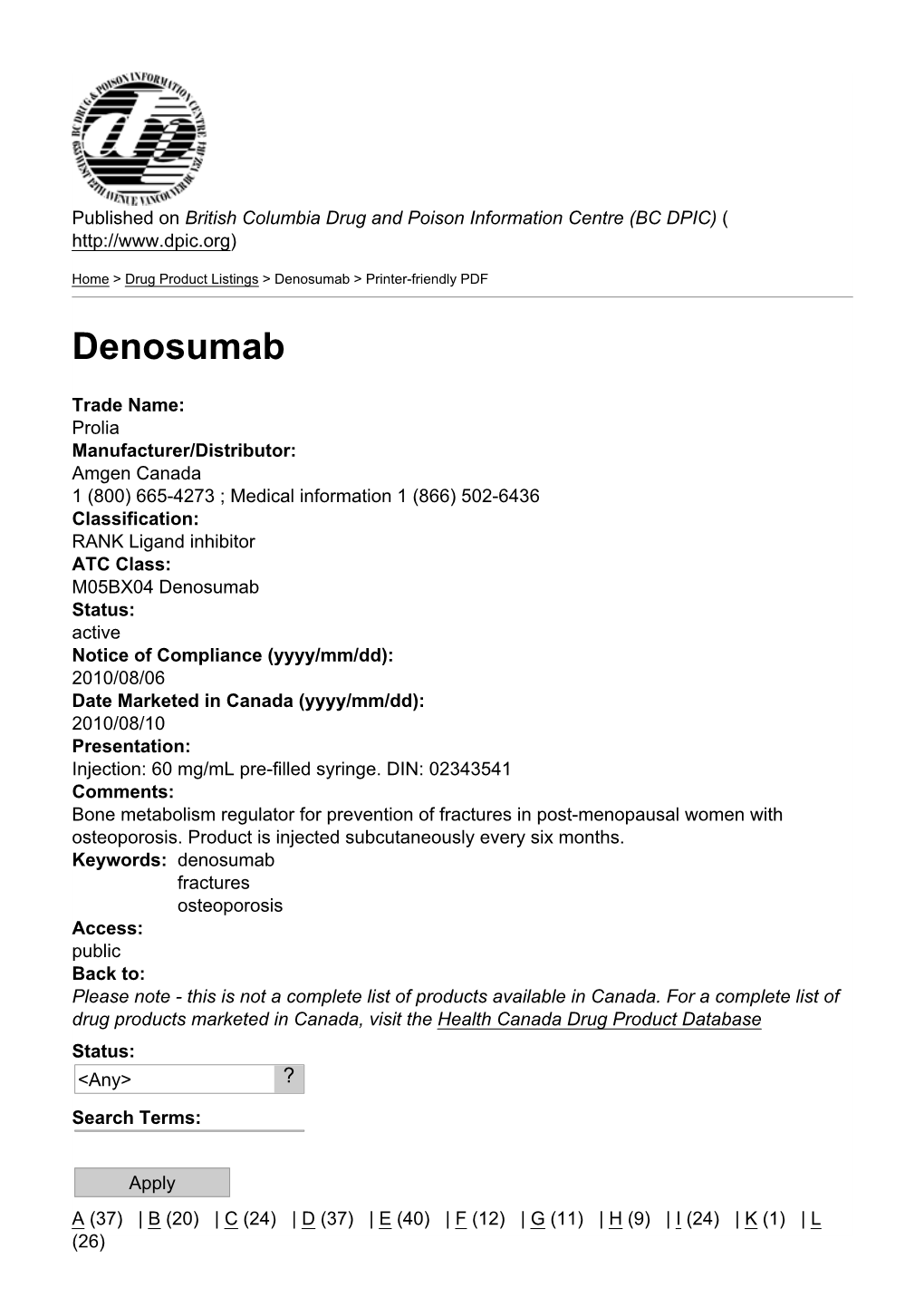 Denosumab > Printer-Friendly PDF
