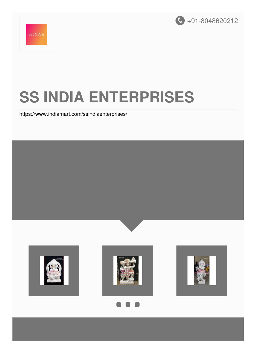 SS INDIA ENTERPRISES About Us