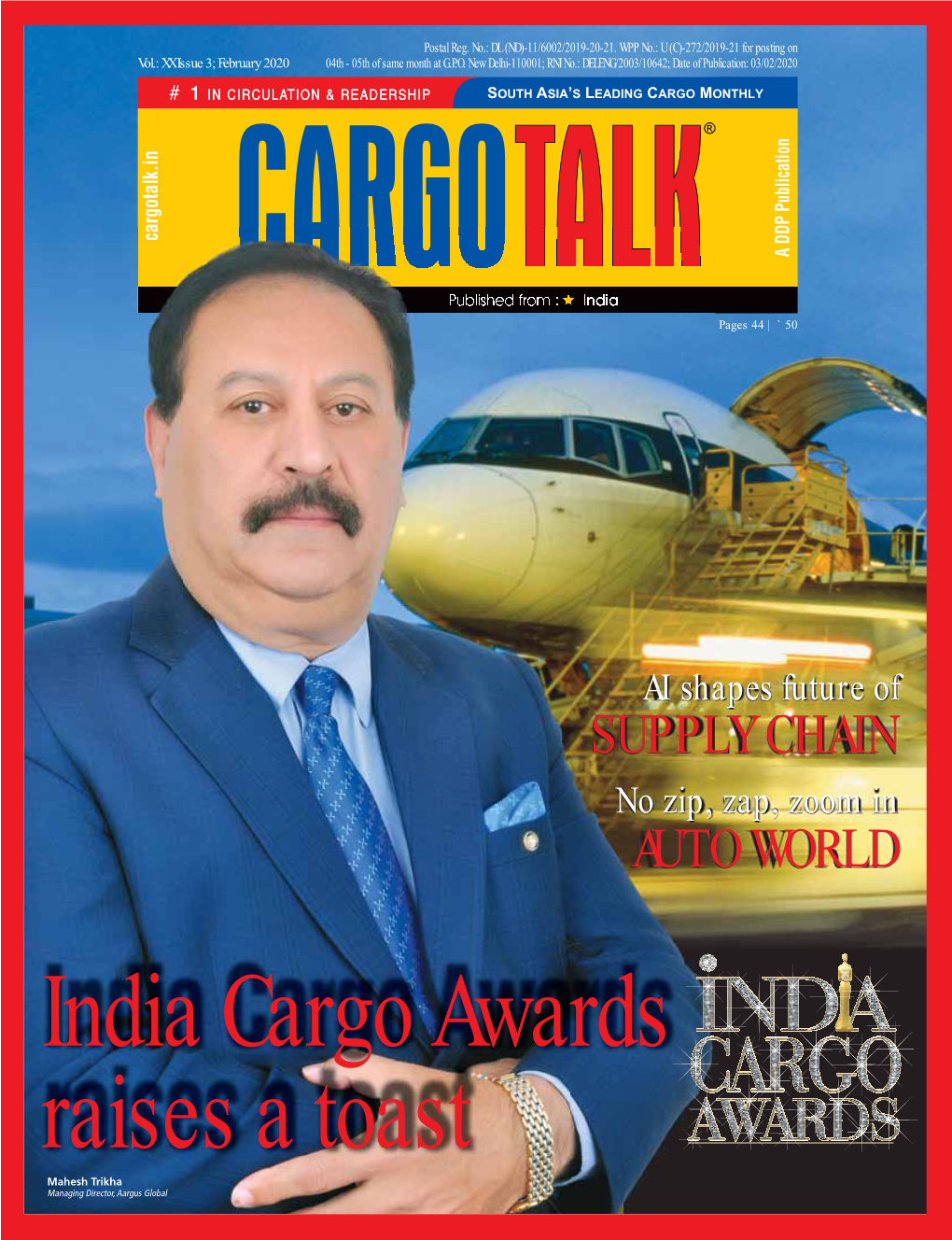 India Cargo Awards Raises a Toast
