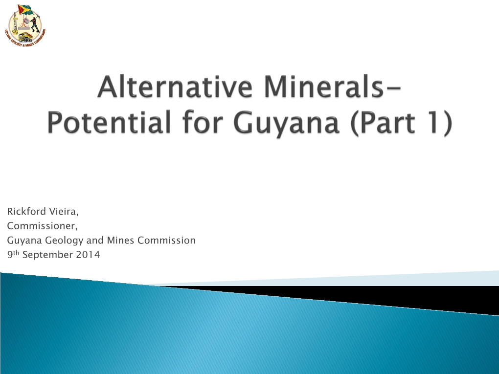 Minerals of Guyana