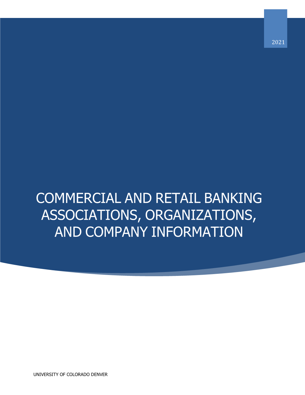 Commercial and Retail Banking Associations, Organizations, and Company Information