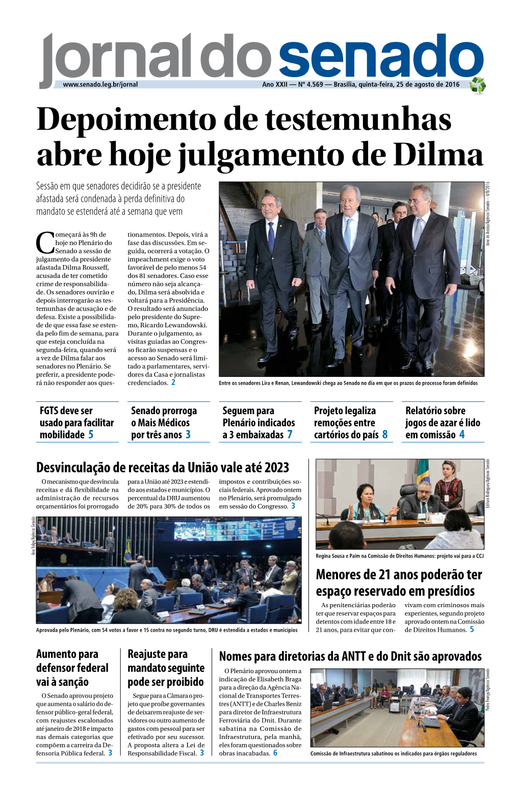 Depoimento De Testemunhas Abre Hoje Julgamento De Dilma