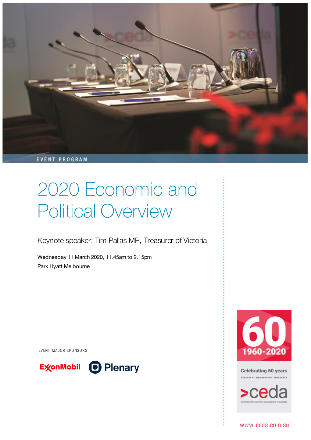 2020 Economic and Political Overview