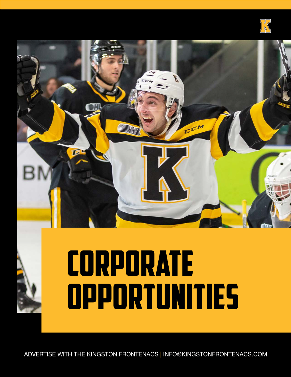 Advertise with the Kingston Frontenacs