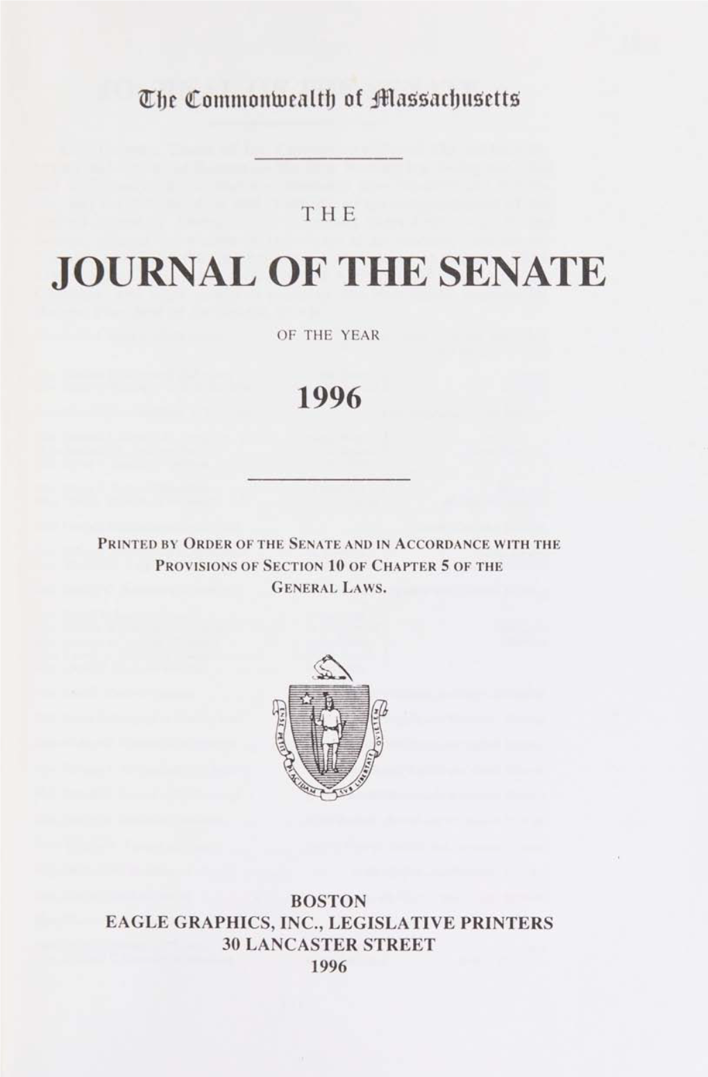 Journal of the Senate