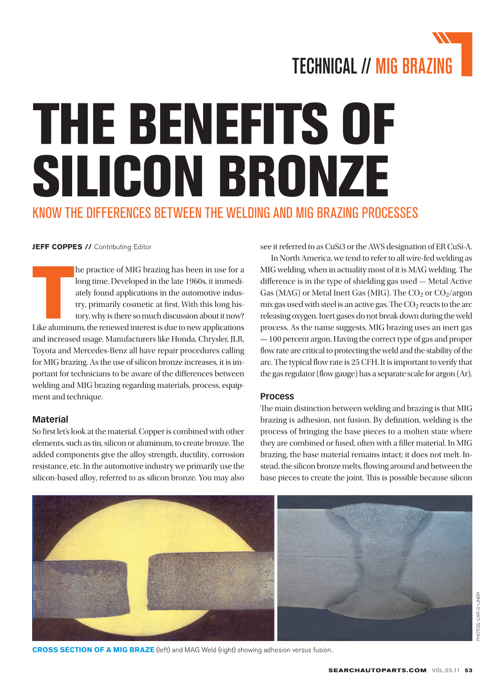 The Benefits of Silicon Bronze Know the Differences Between the Welding and Mig Brazing Processes