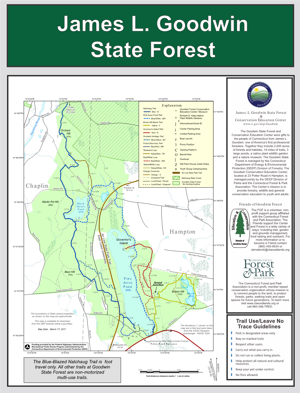 Goodwin Forest Map For
