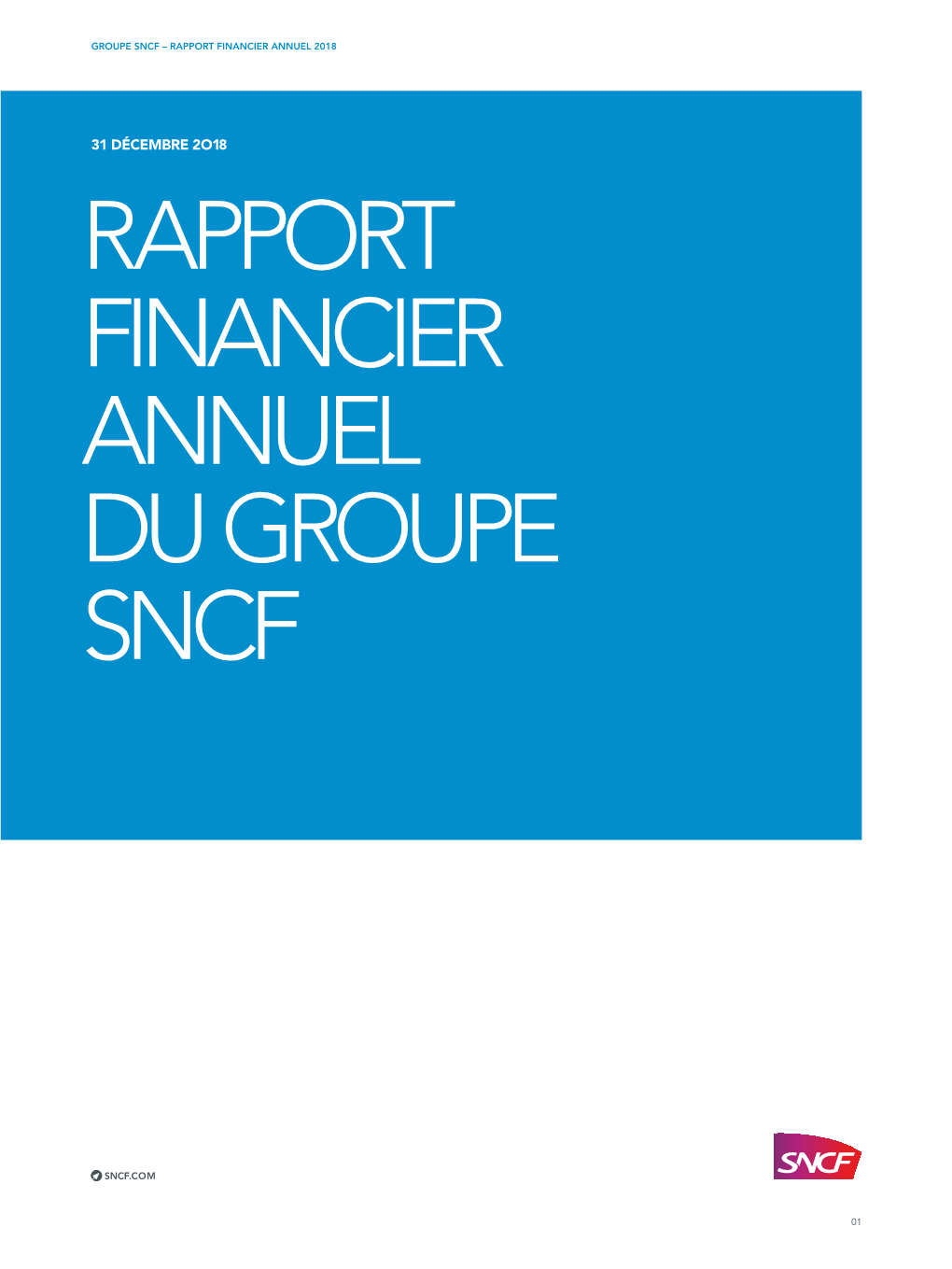 Rapport Financier Annuel Du Groupe Sncf