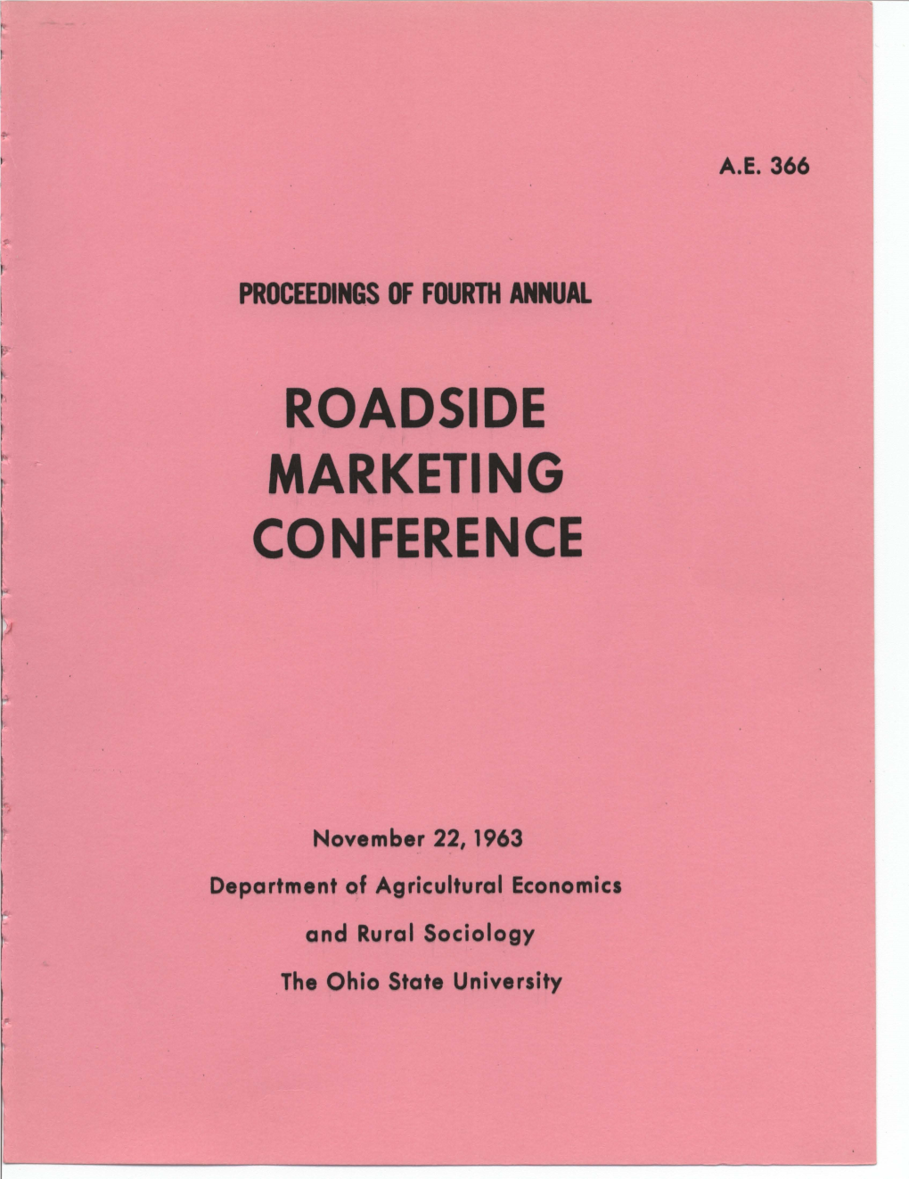 Roadside Marketing Conference