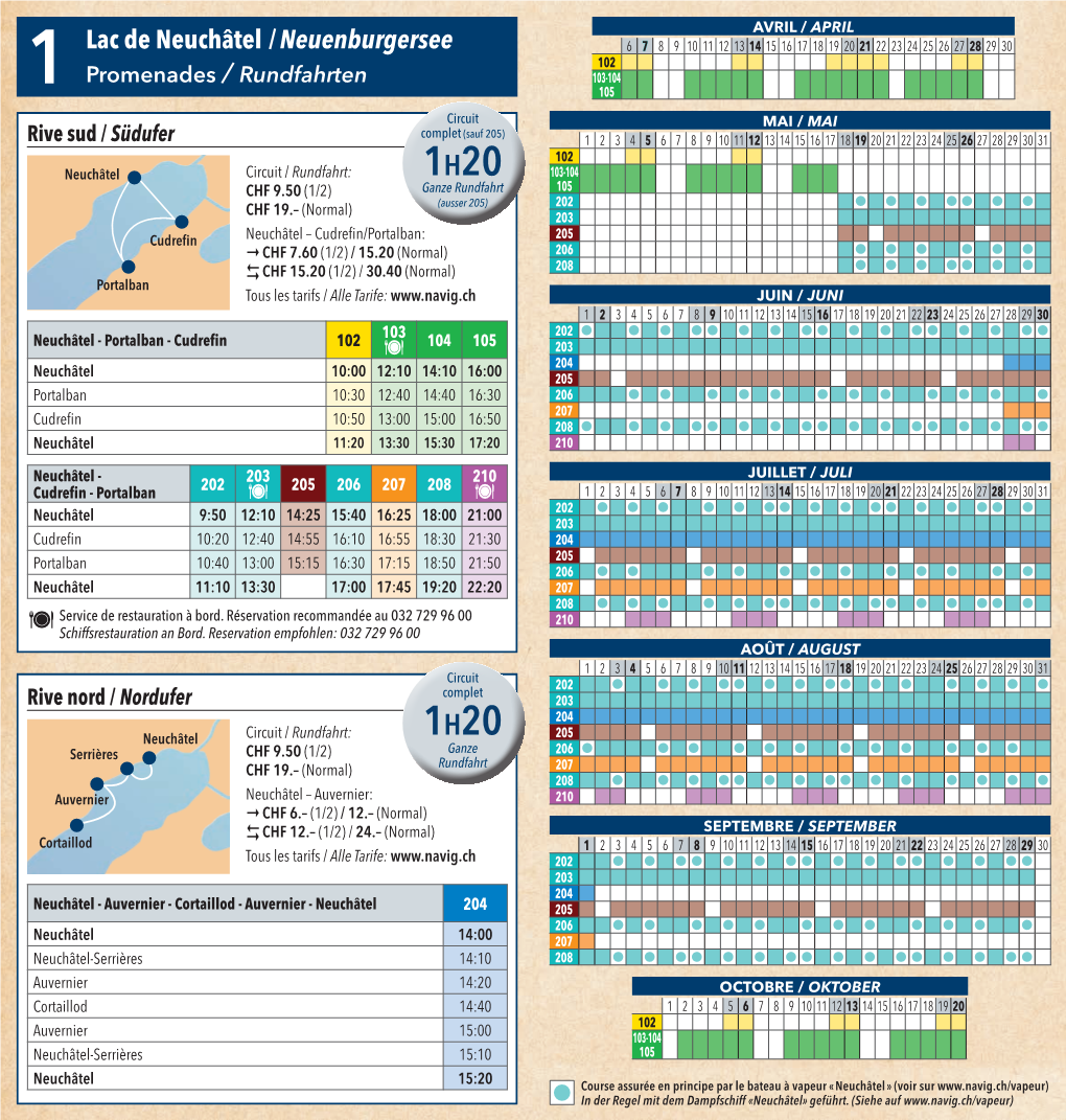 Horaire Web 2019.Pdf