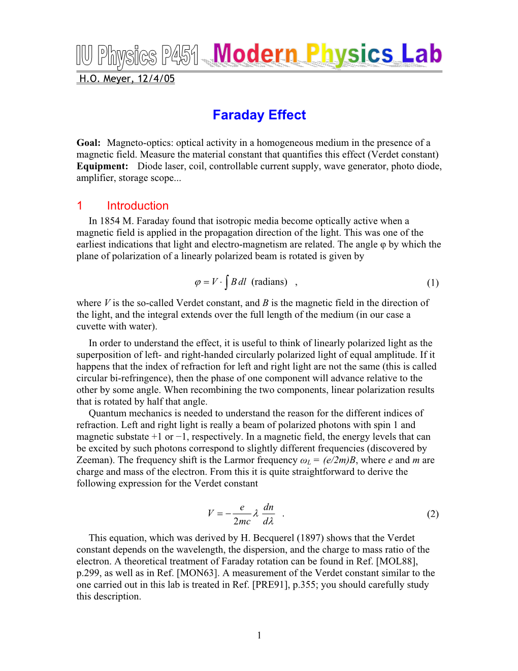 Faraday Rotation Can Be Found in Ref