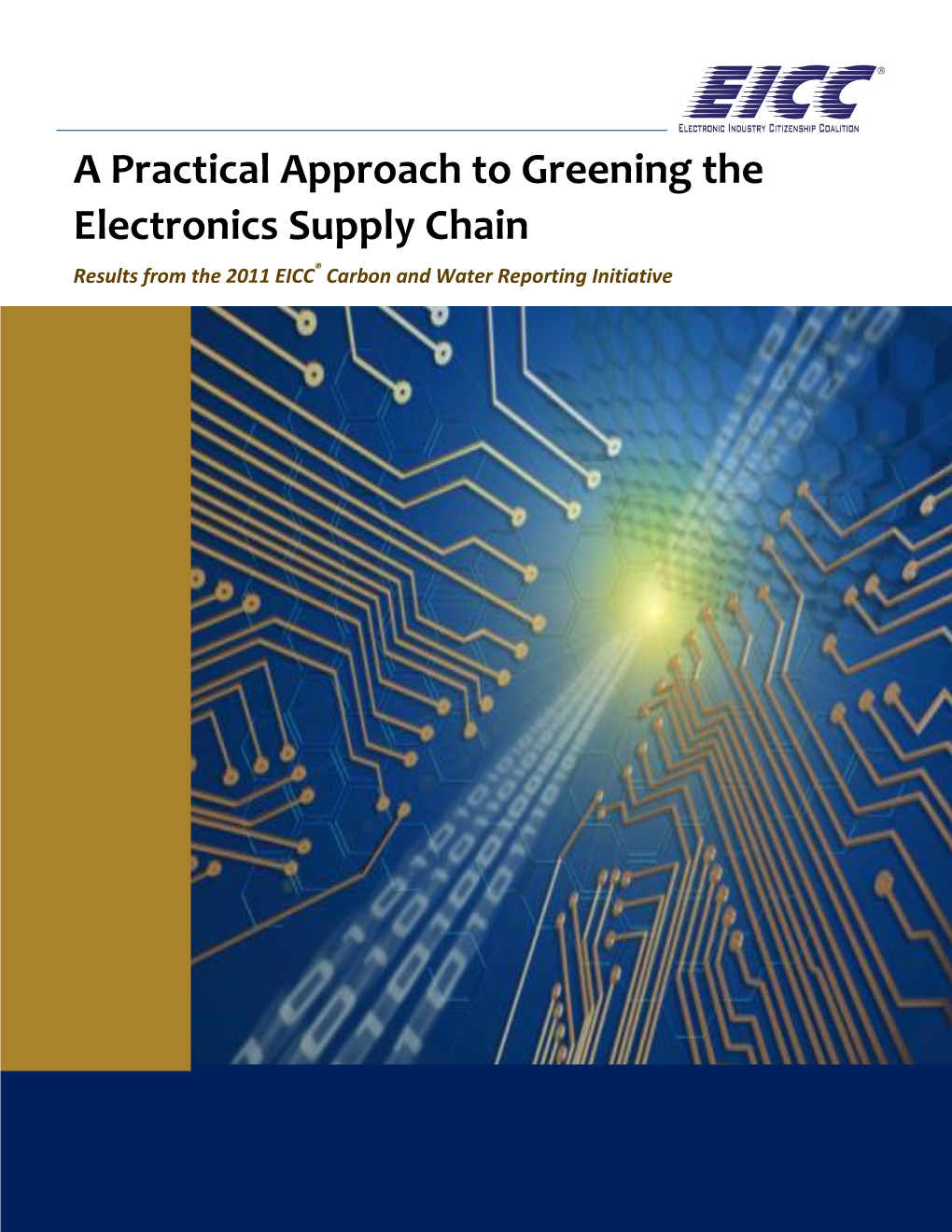 A Practical Approach to Greening the Electronics Supply Chain