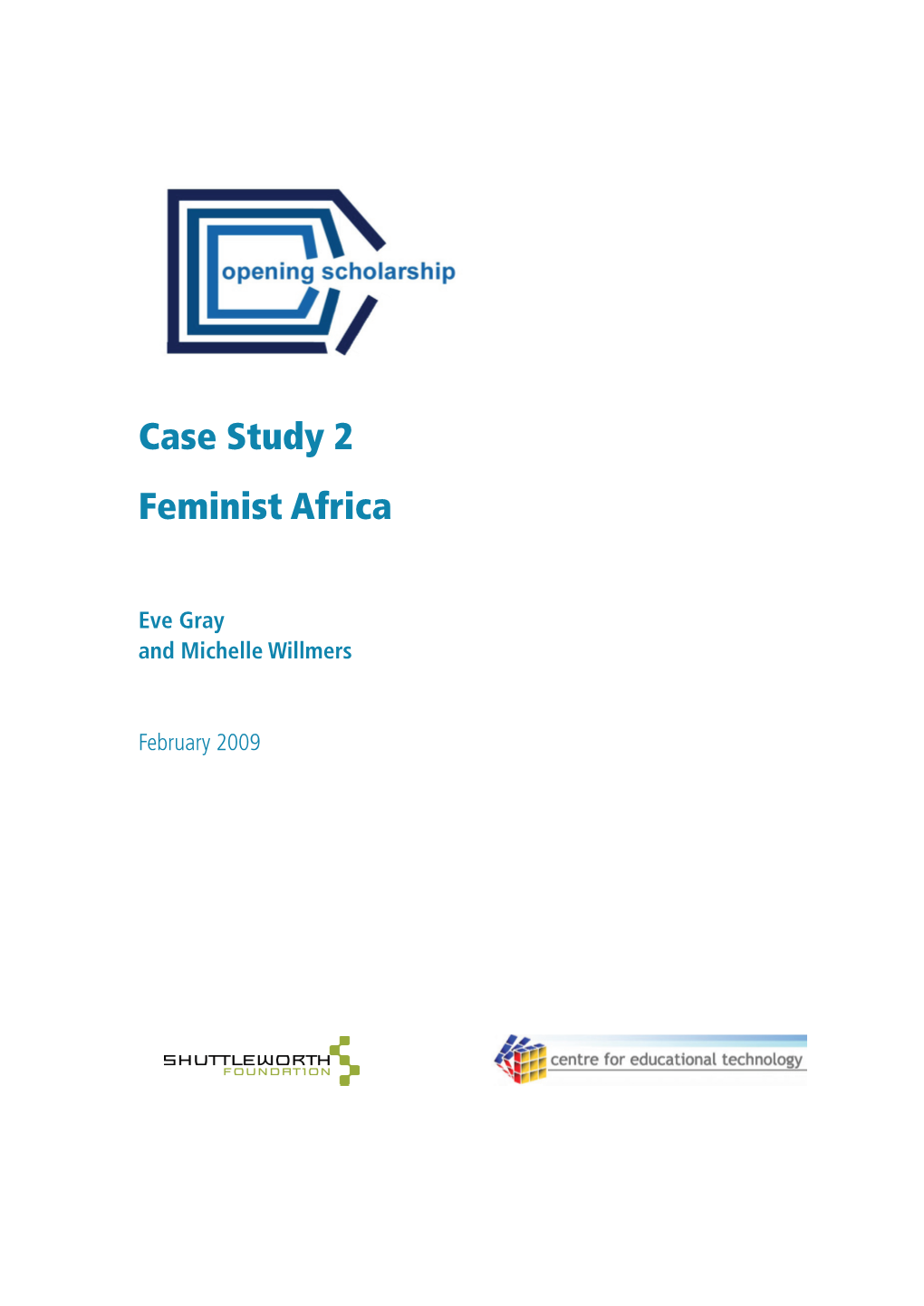 Case Study 2 Feminist Africa