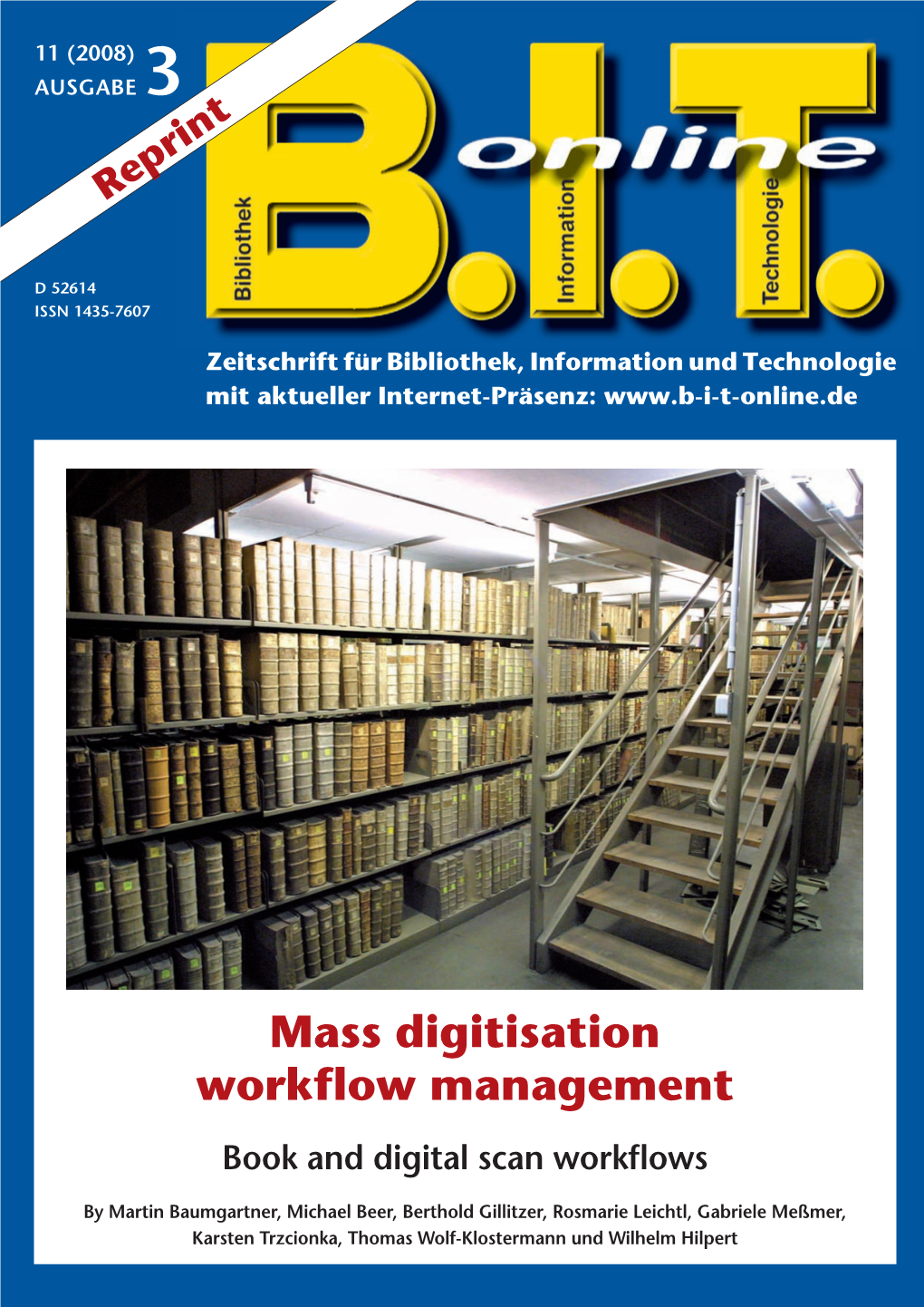 Mass Digitisation Workflow Management Book and Digital Scan Workflows