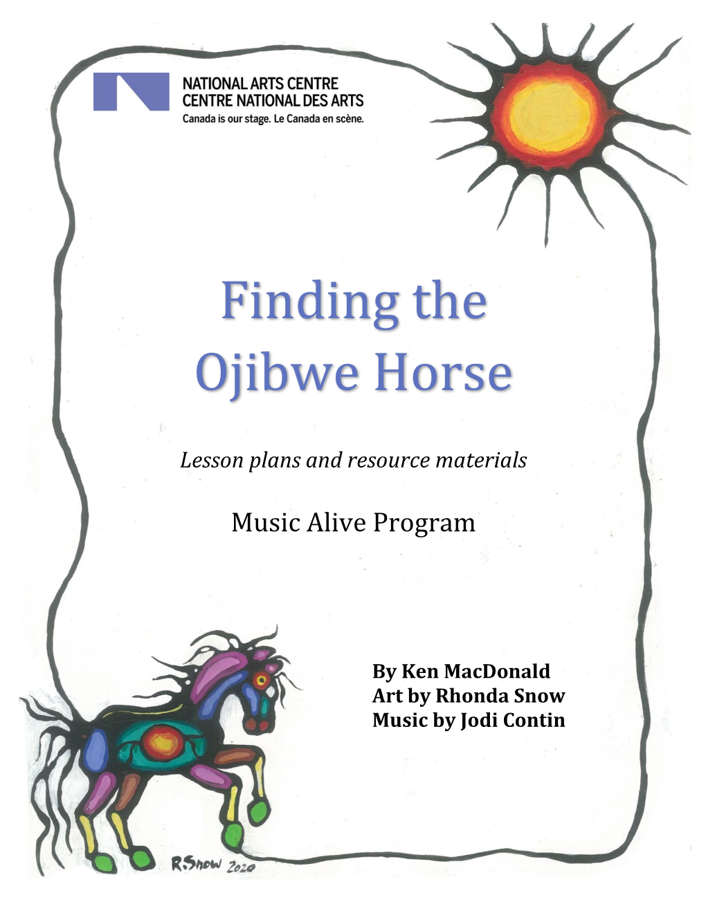 Finding the Ojibwe Horse