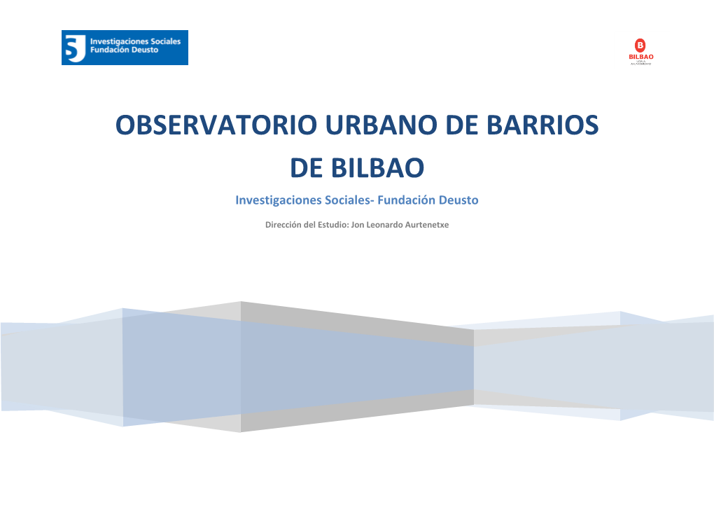 Observatorio Urbano De Barrios De Bilbao