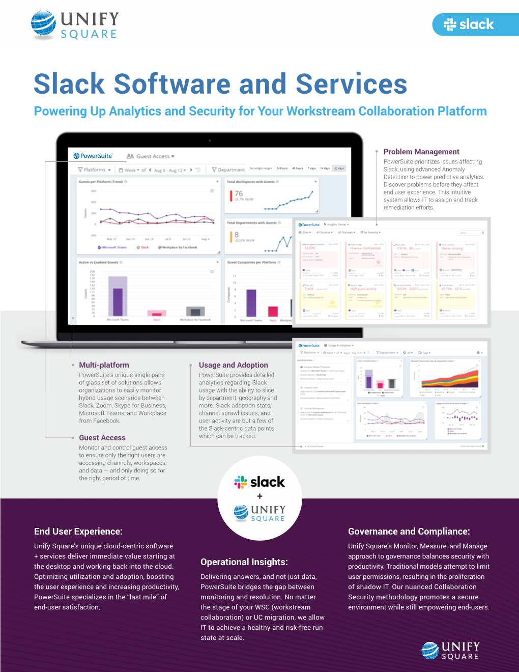 Slack Software and Services Powering up Analytics and Security for Your Workstream Collaboration Platform