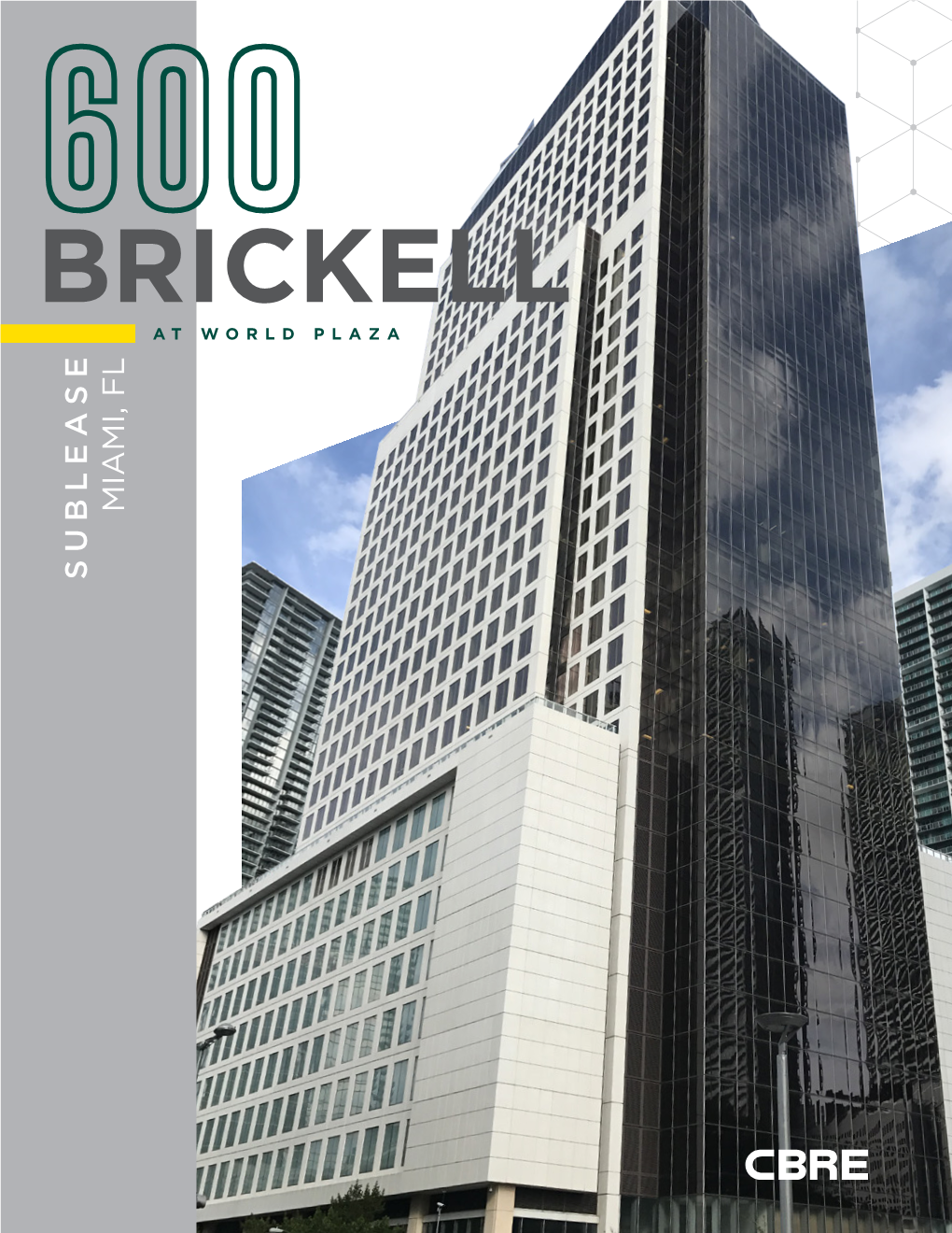 Brickell at World Plaza Miami, Fl Sublease Building Features