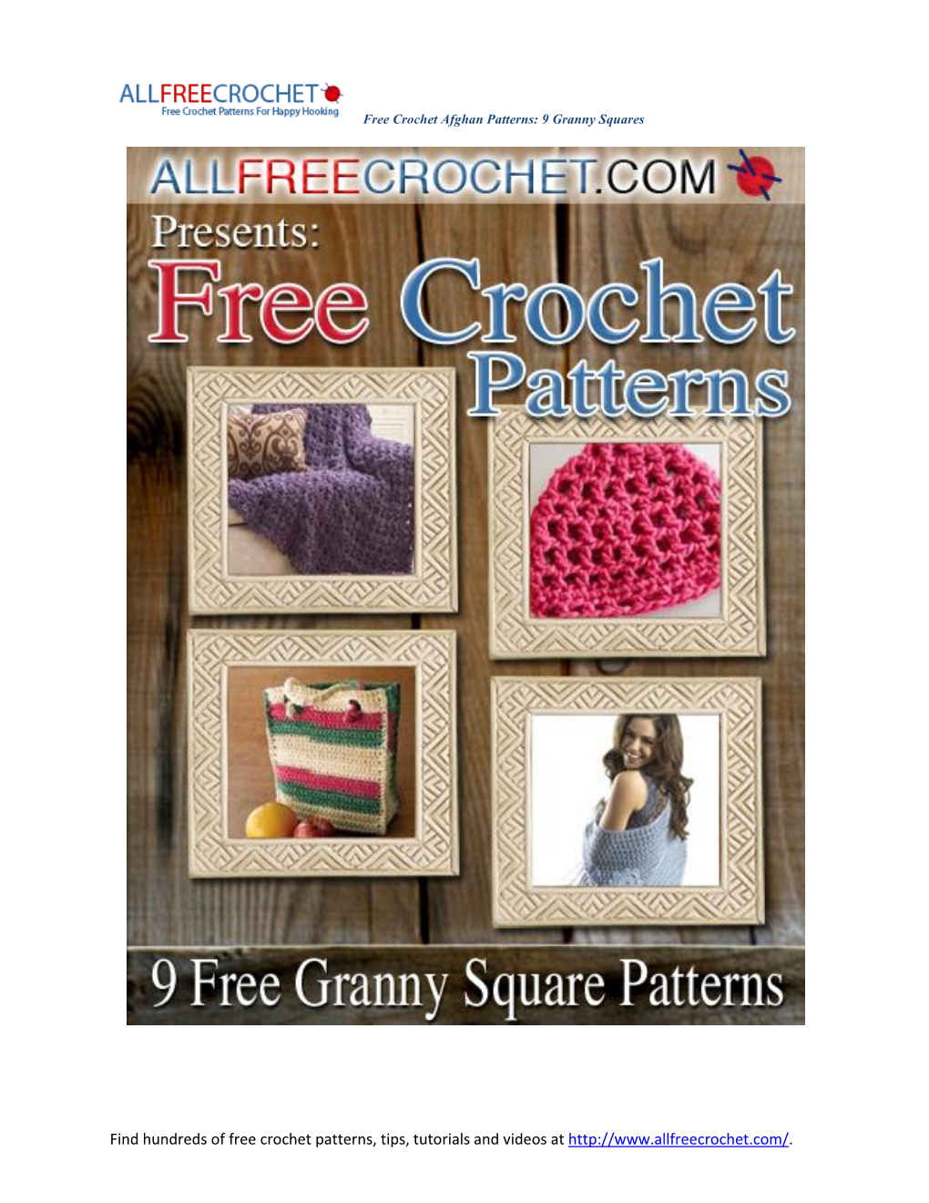 Find Hundreds of Free Crochet Patterns, Tips, Tutorials and Videos At