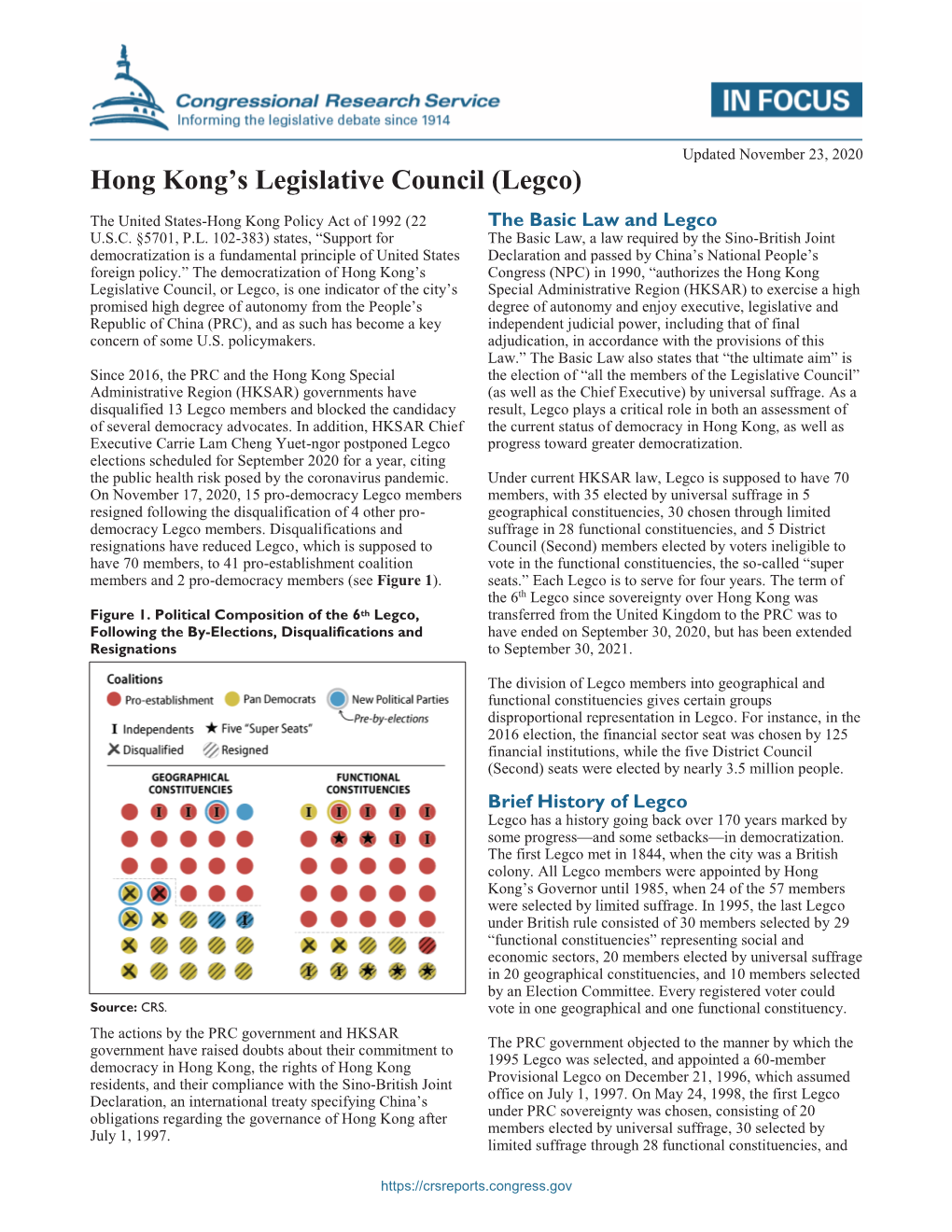 Hong Kong's Legislative Council