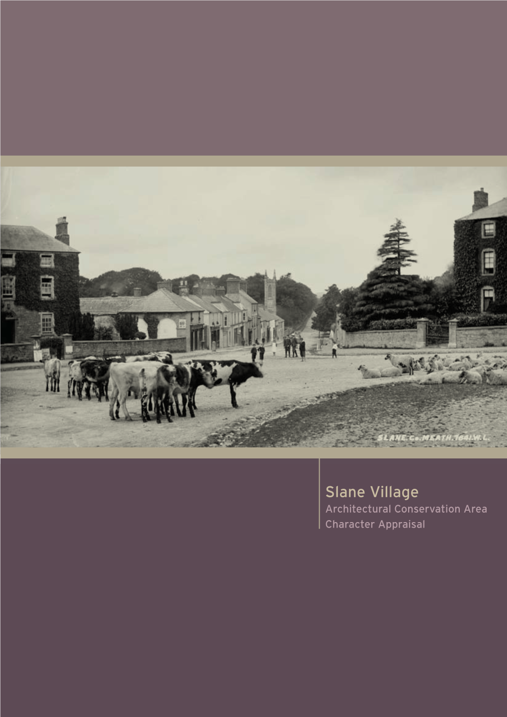 Slane Village Architectural Conservation Area Character Appraisal 1 Slane Village Architectural Conservation Area Character Appraisal