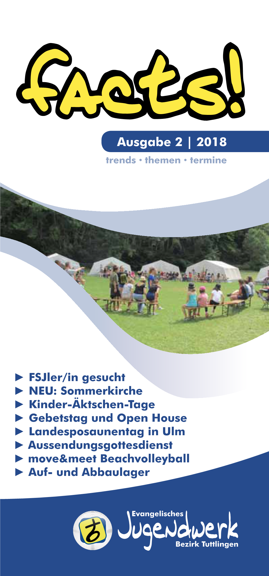 Ausgabe 2 | 2018 Trends • Themen • Termine