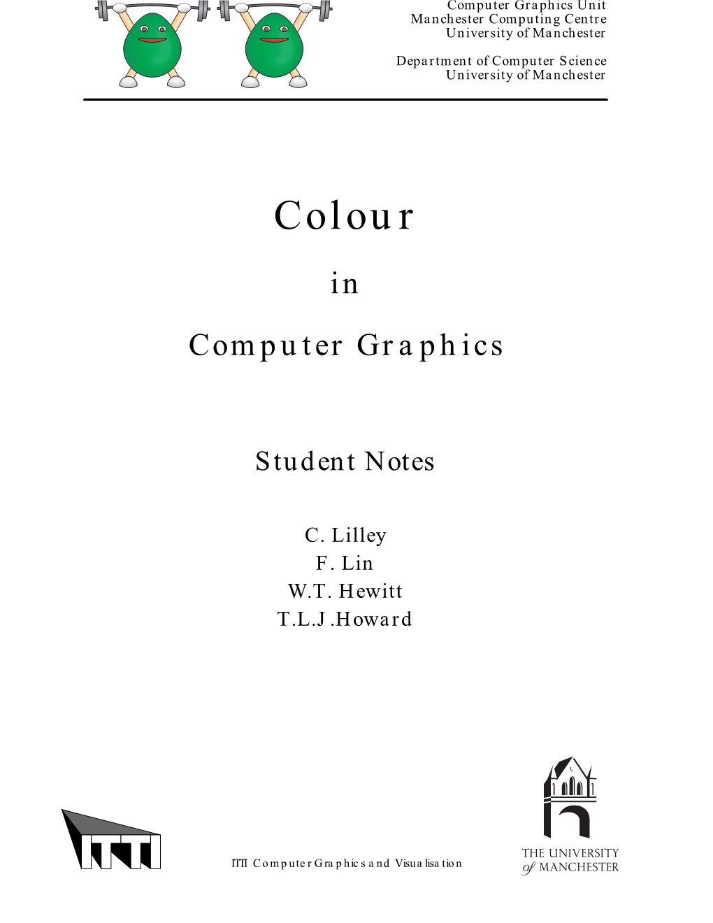 Colour in Computer Graphics