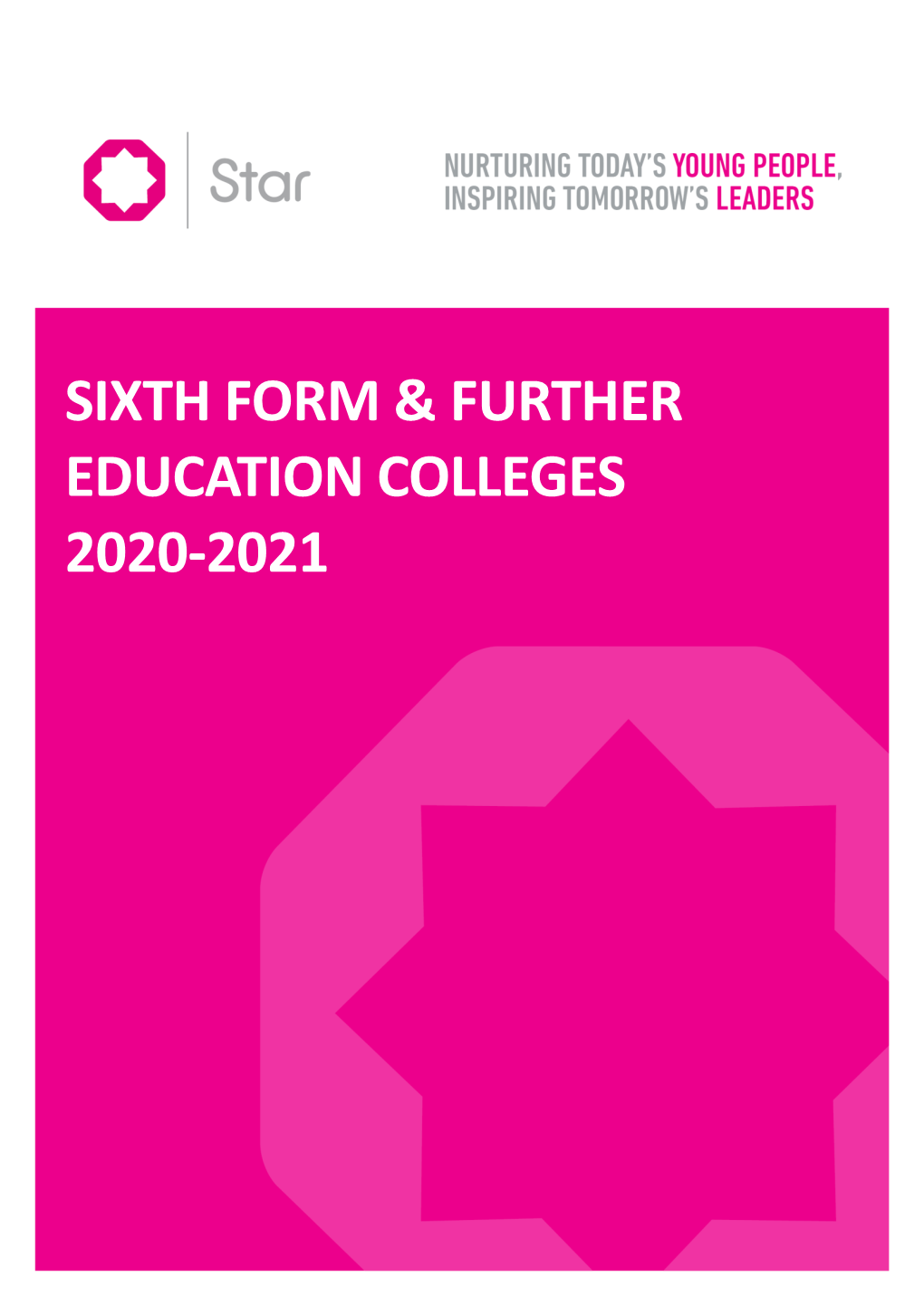 Sixth Form & Further Education Colleges 2020-2021
