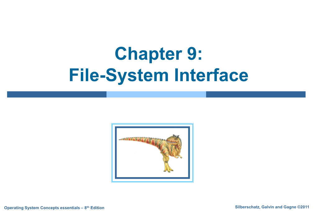 File-System Interface