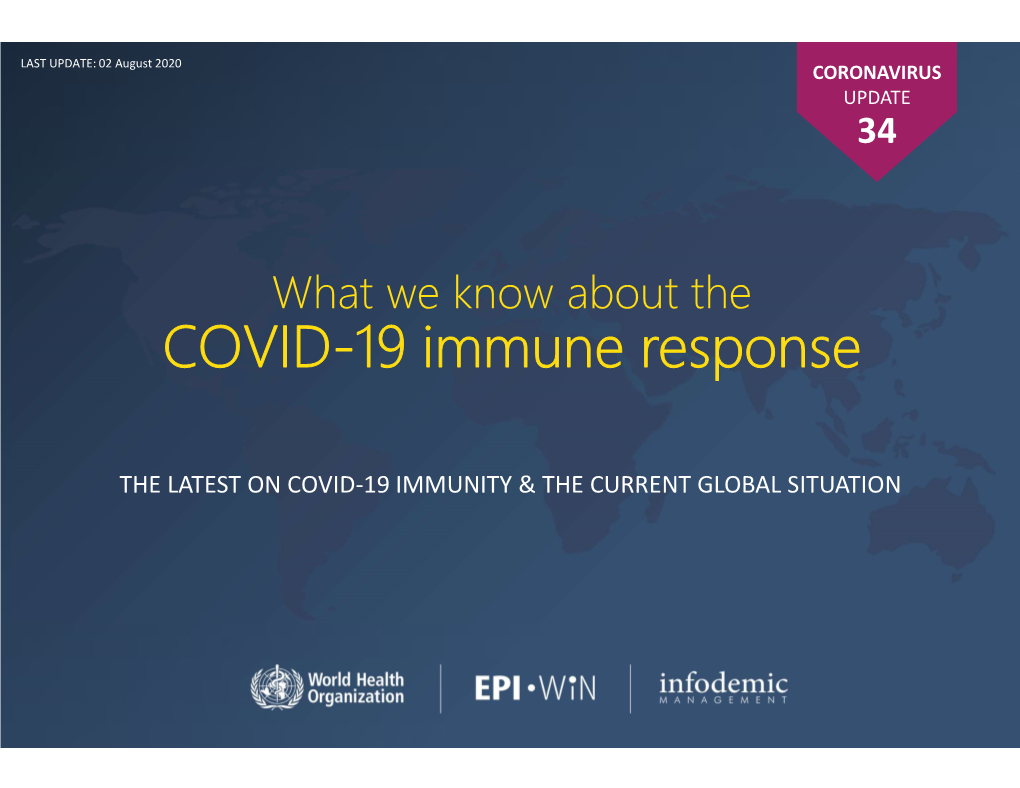 COVID-19 Immune Response