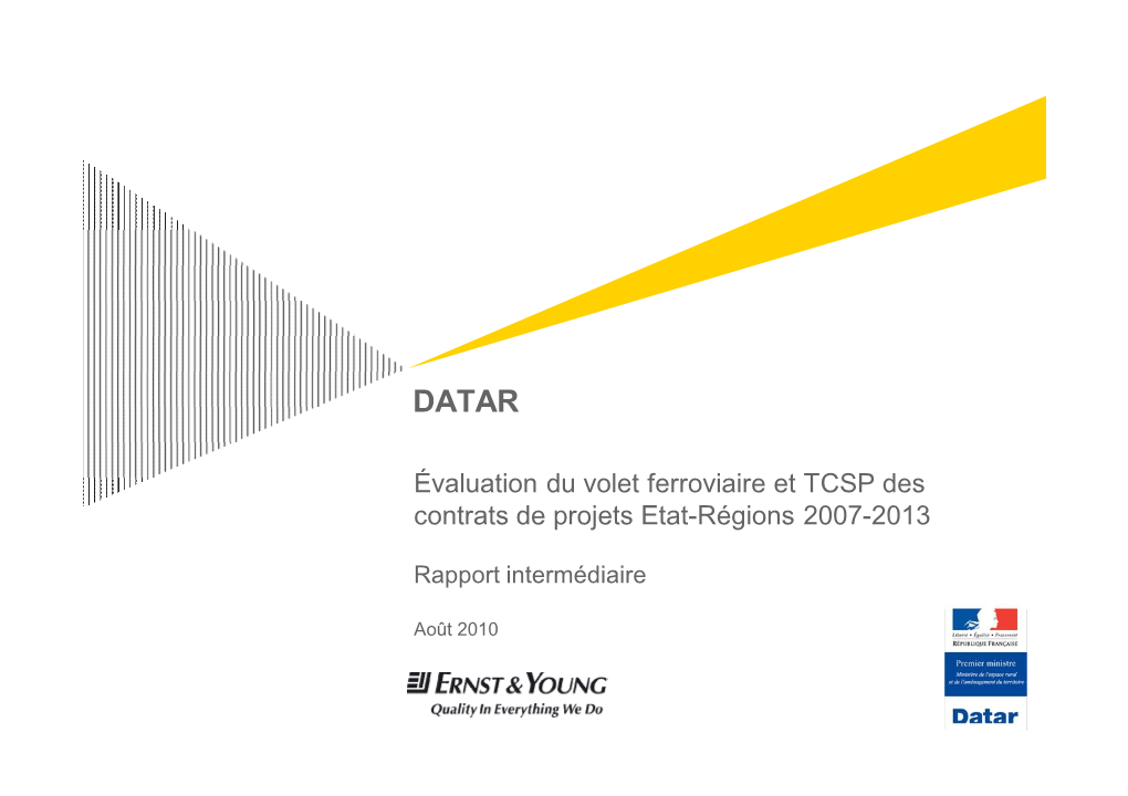 DATAR Evaluation Du Volet Rail Rapport Intermédiaire VDEF.Pptx