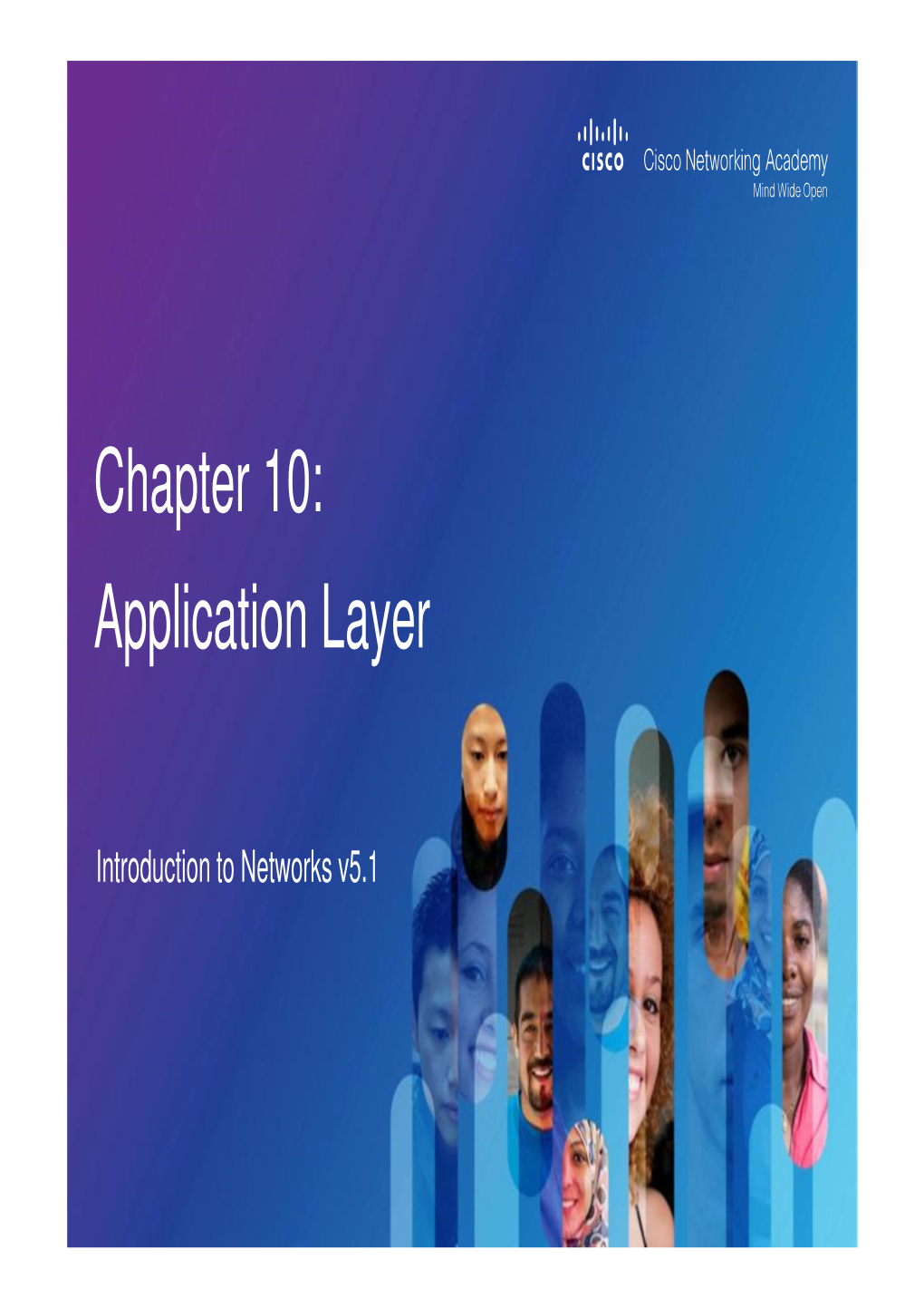 Chapter 10: Application Layer