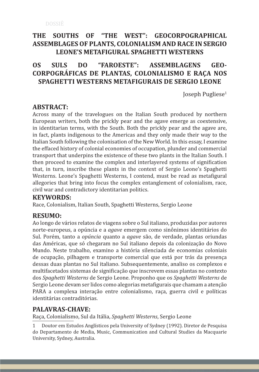 Geocorpographical Assemblages of Plants