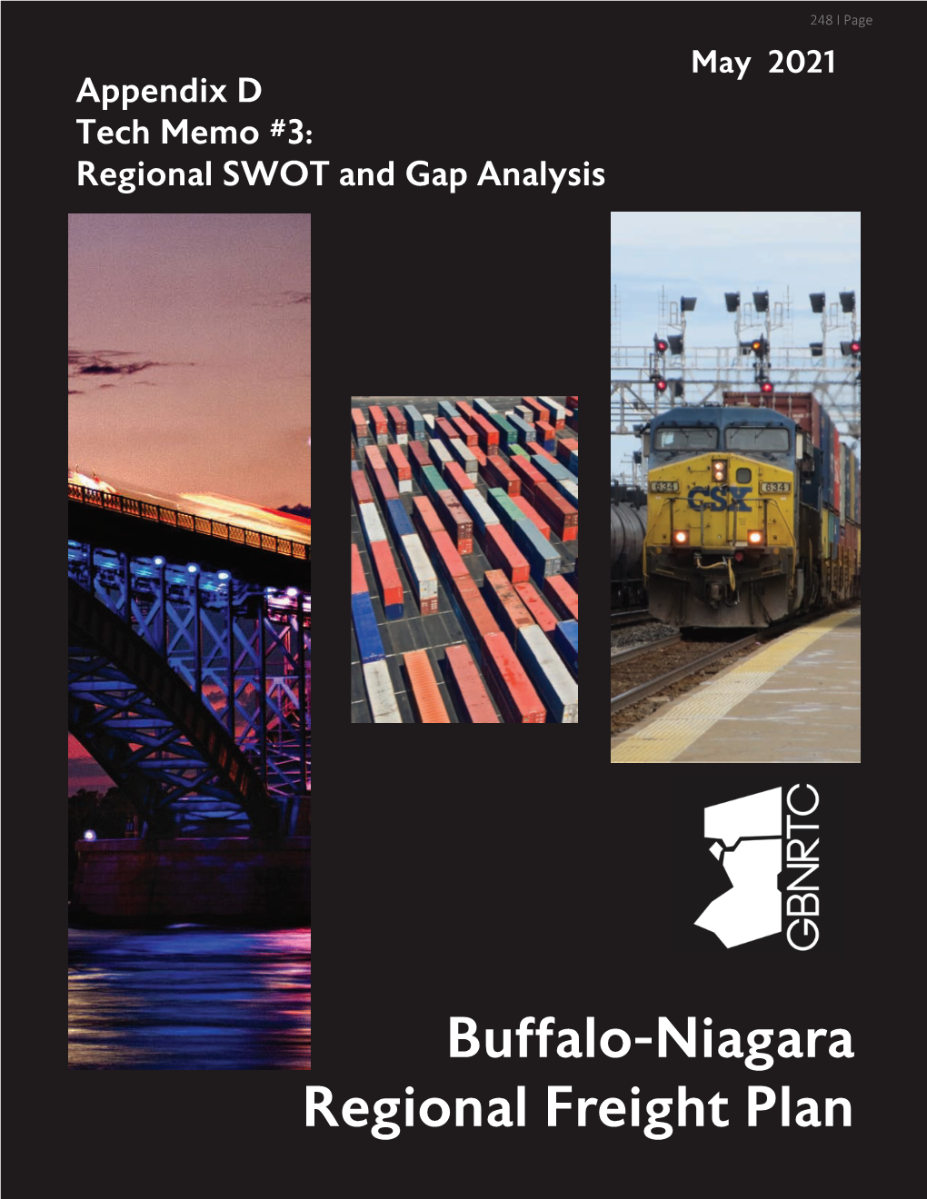 (Tech Memo 3): Regional SWOT and GAP Analysis