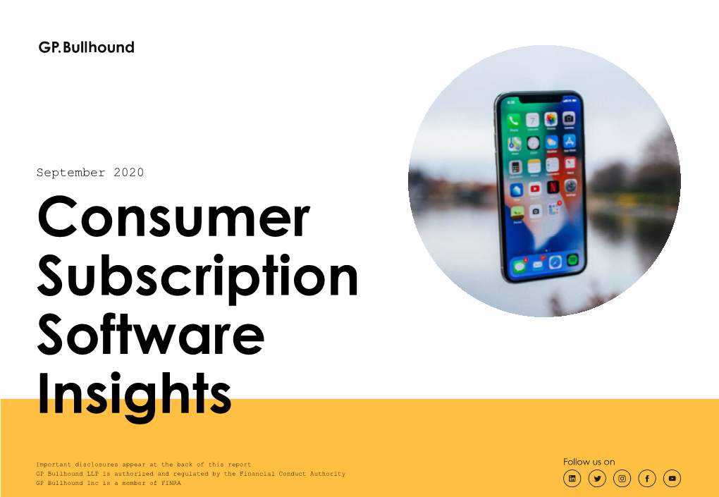 Consumer Subscription Software Insights