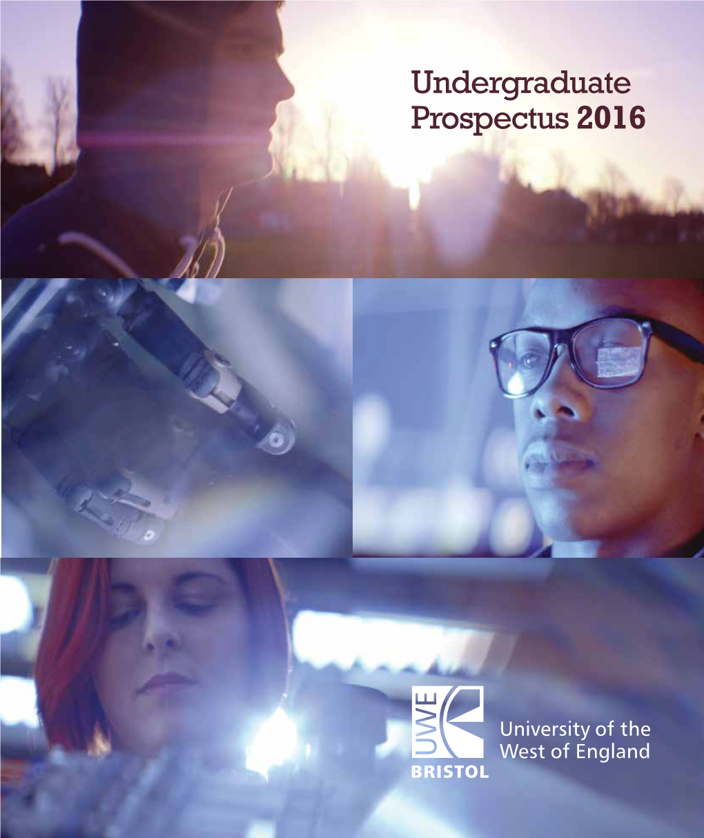 Undergraduate Prospectus 2016 Contents