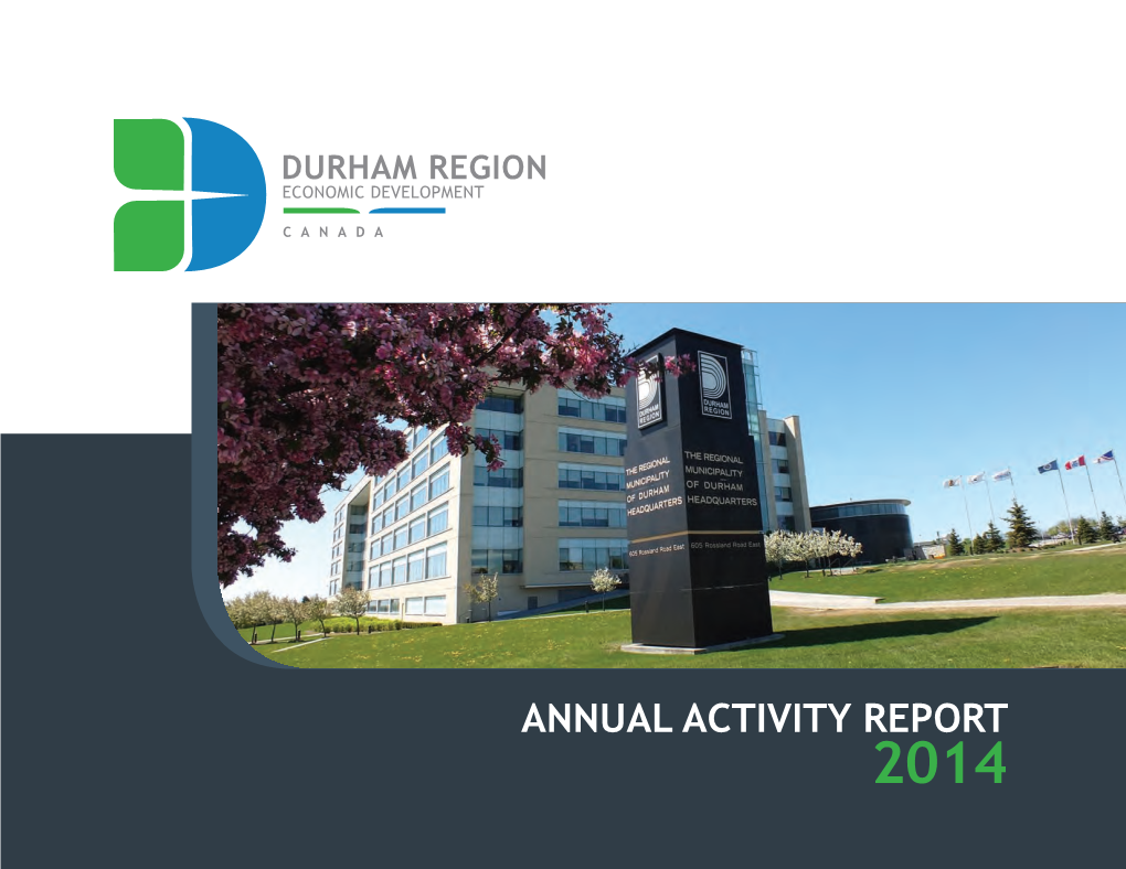 Annual Activity Report 2014