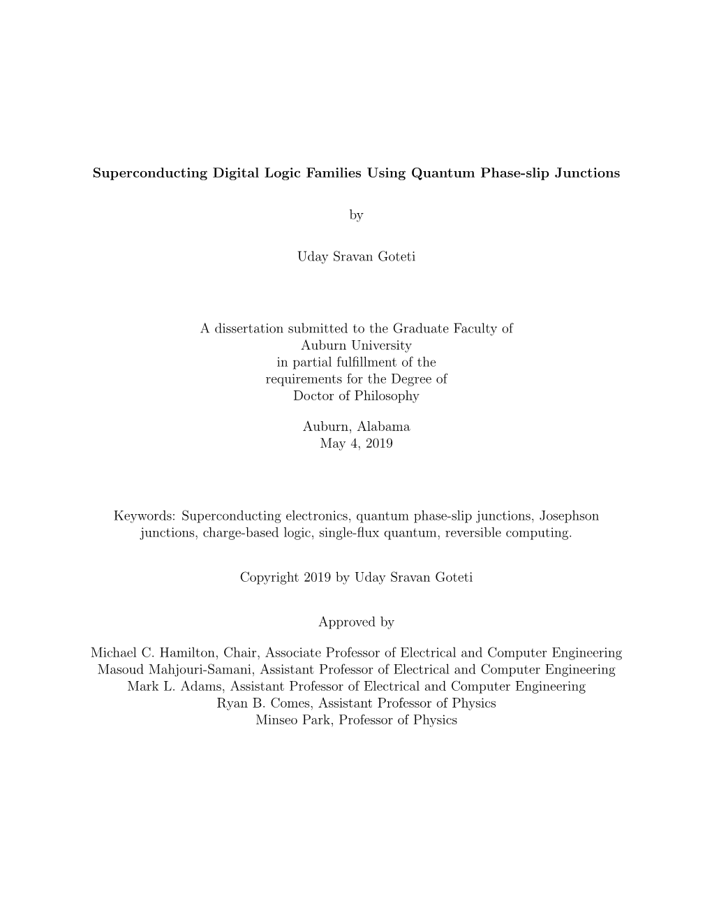 Superconducting Digital Logic Families Using Quantum Phase-Slip Junctions